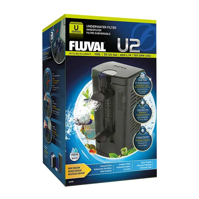 Fluval U Underwater Aquarium Filter U2