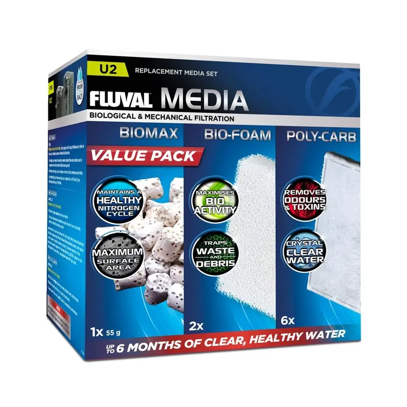 FLUVAL U2 Media Value Pack