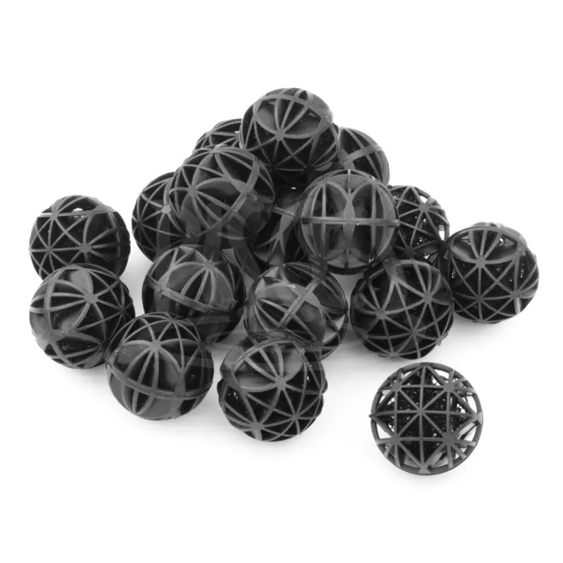 Pisces (Pack Of (150 Balls)) Aquarium Bio Balls Filter Media With Foam - 50 Balls Size 3