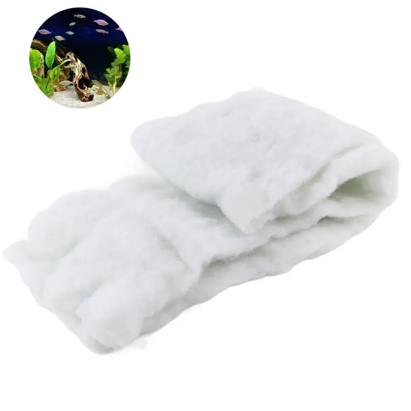 Wool Cotton Filter Fish Tank Filter Floss HighDensity Thickened Reusable Wool Pad