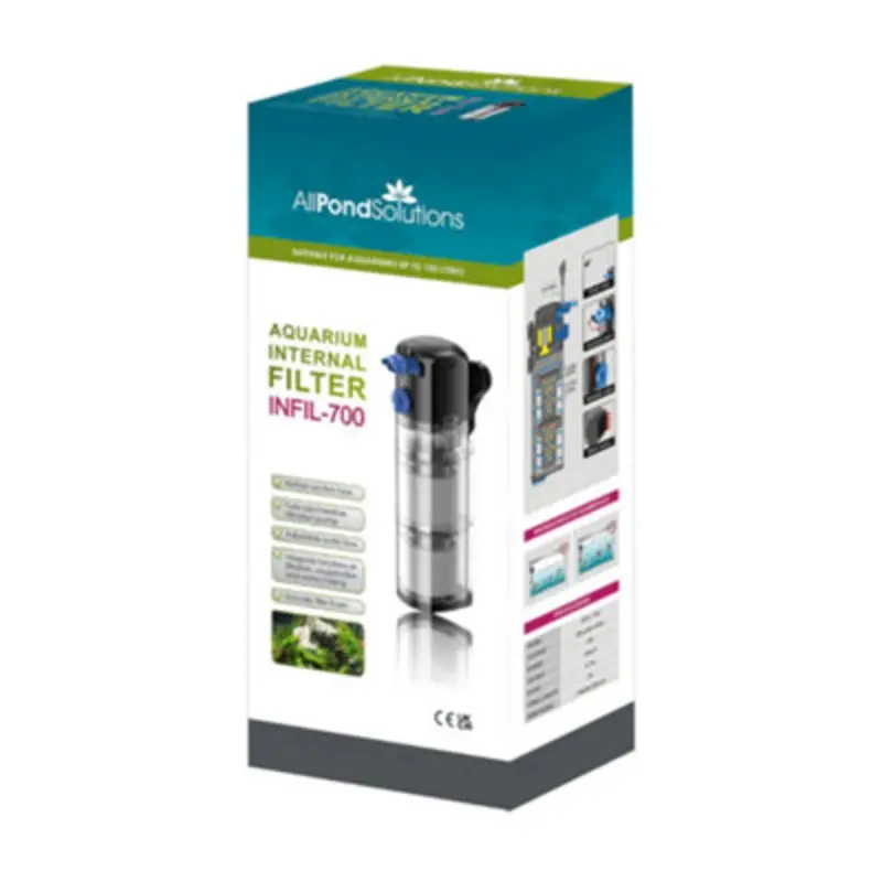 All Pond Solutions 500L/H Aquarium Internal Filter Infil-700