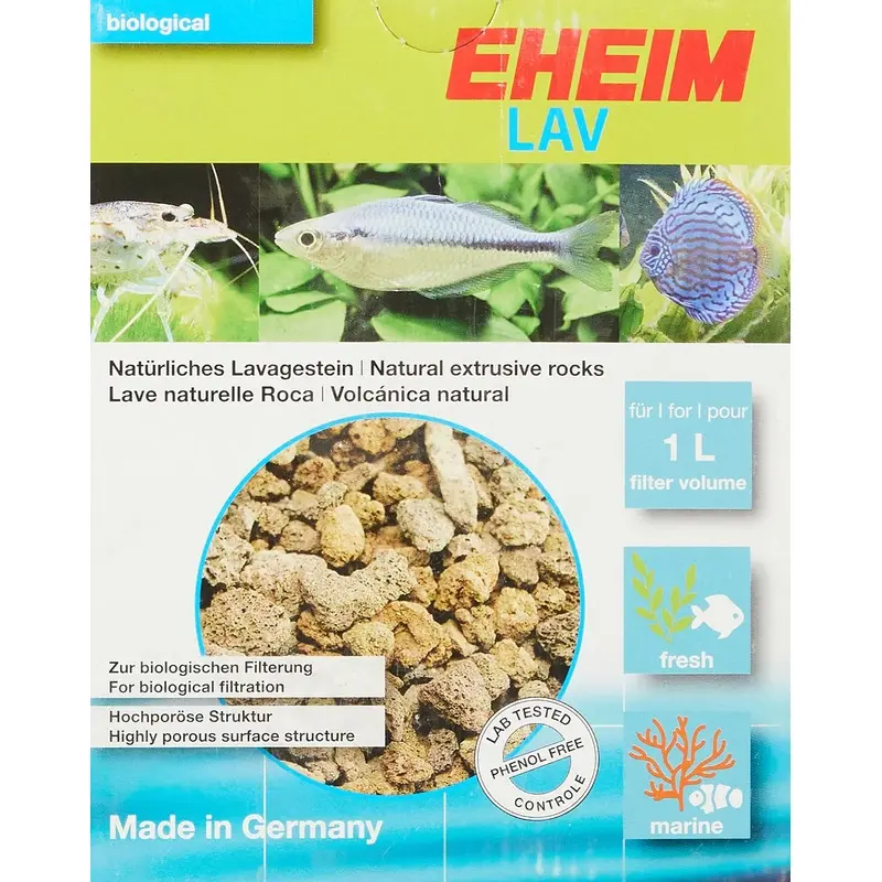 EHEIM EHFILAVA 1 LTR, packaging may vary