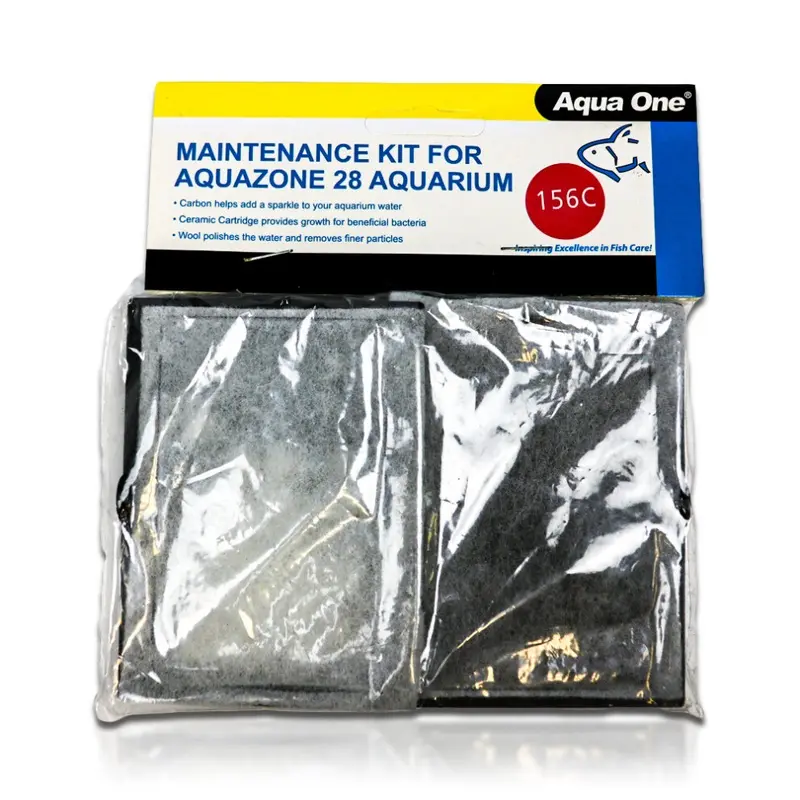 Aqua One Cartridge Pack - Carbon & Ceramic For Aquavue 380 Size 6