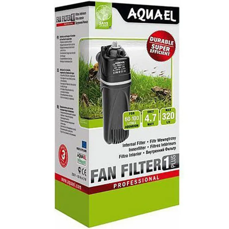 Aquael Fan Filter Plus (60 - 100 Litre) Size 1