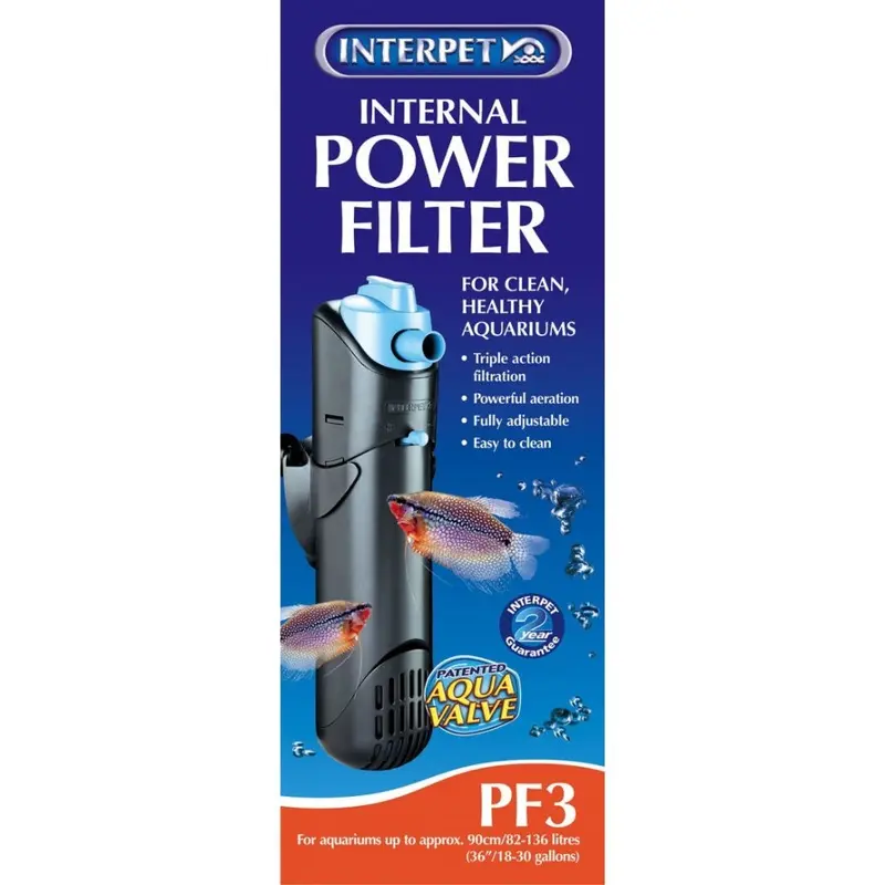 New Interpet Internal Power Filter Pf 2203 Size 3