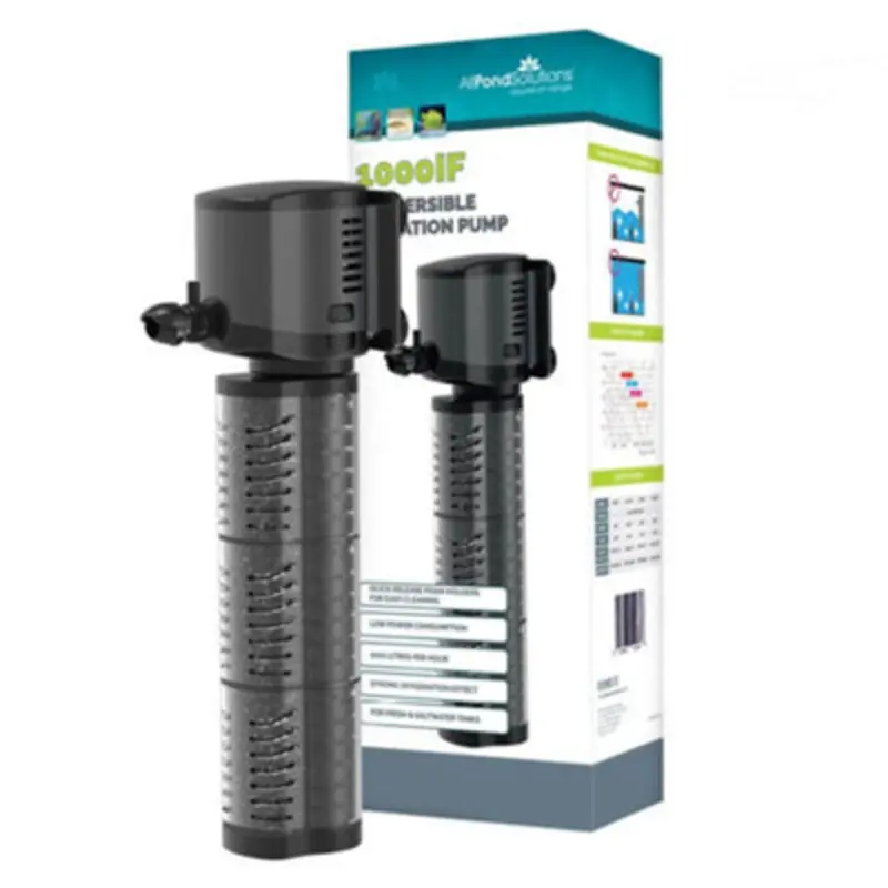 All Pond Solutions Allpondsolutions 1000L/H Aquarium Internal Filter 1000If Large