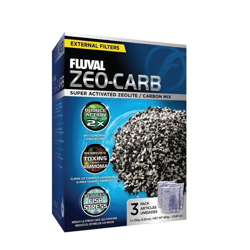 Fluval Zeo-Carb (3 x 150g)