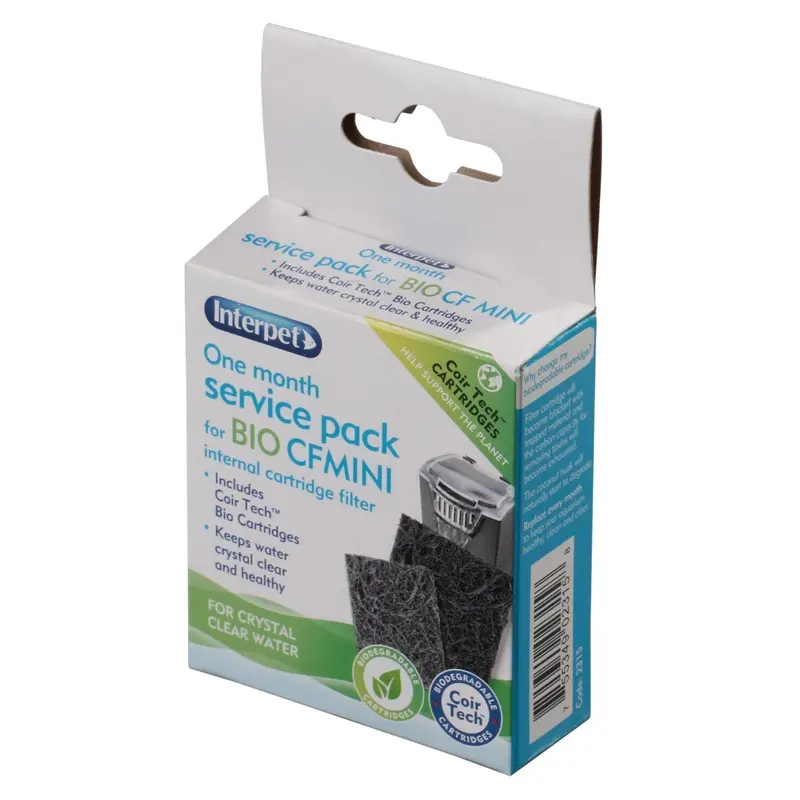 Interpet Bio-Cf Mini Filter 1 Month Service Pack