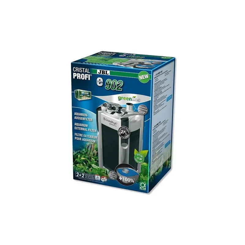 (90-300 Litres) JBL CristalProfi e Greenline External Filter