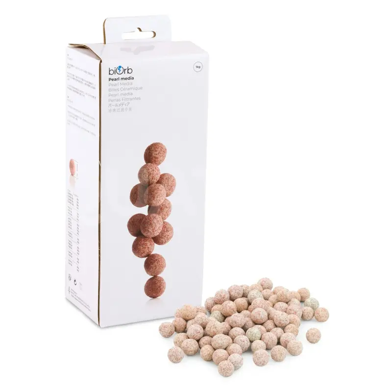 Biorb Pearl Ceramic Media Box - Aquarium Fish Tank Filter Bio-Media 1Kg