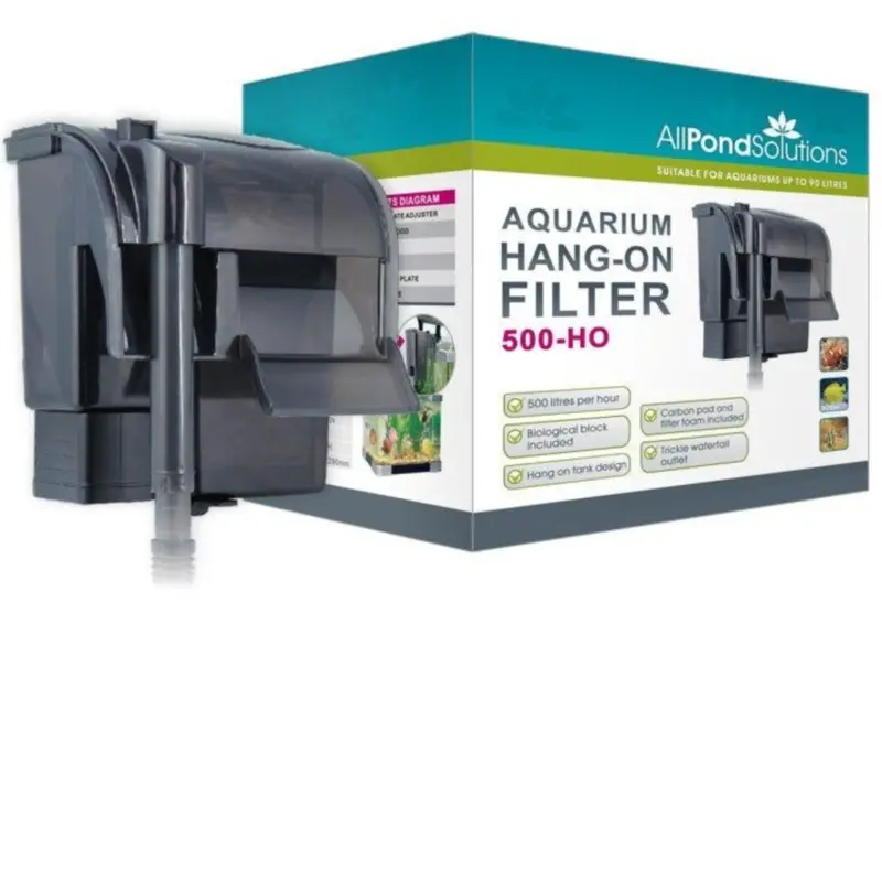 Allpondsolutions Aquarium Hang On Filter 500L/H 500-Ho