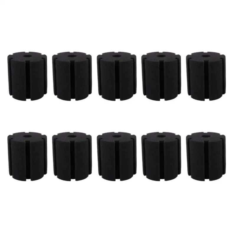 Exogio Black 10X Aquarium Filter Biochemical Sponge Foam Replacement