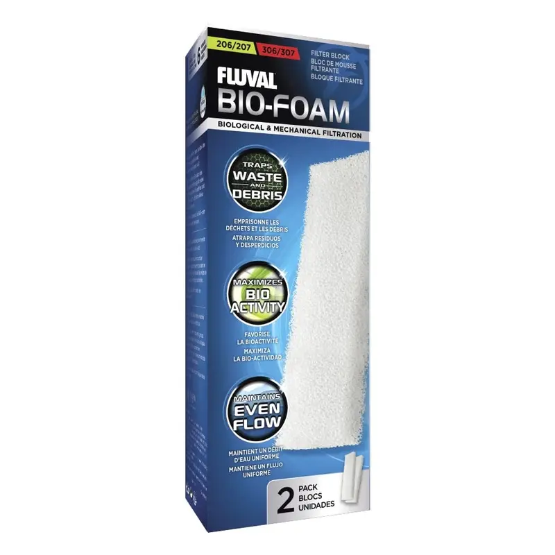 Fluval 204/5/6/7-and 304/5/6/7 Filter Bio- Foam Block