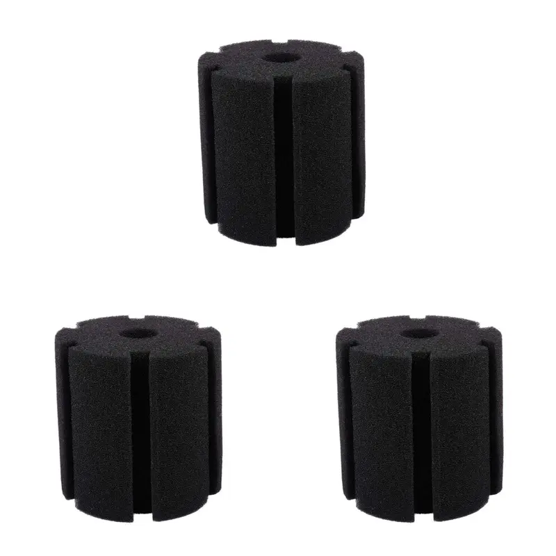 Jojomino Black 3X Aquarium Filter Biochemical Sponge Foam Replacement