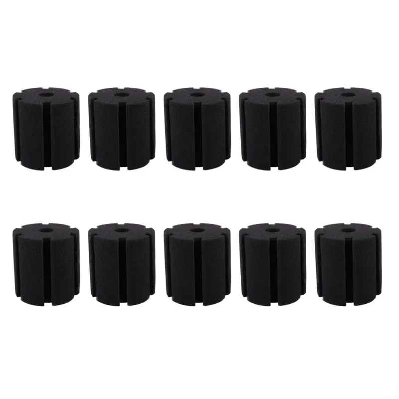 Tlily Black 10X Aquarium Filter Biochemical Sponge Foam Replacement Size 4.7