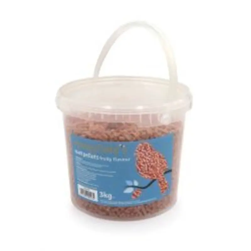 Honeyfields Suet Pellets Fruity For Birds - Blue 3Kg