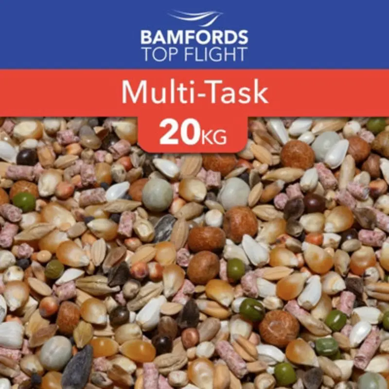 B&Q Bamfords Top Flight Multi Task Racing Pigeon Food 20Kg