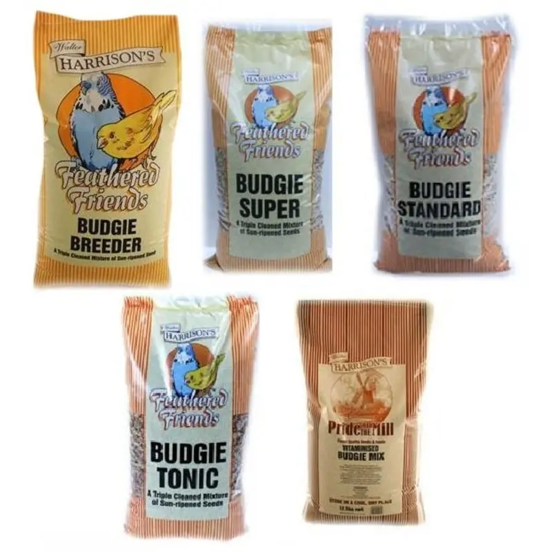 Walter Harrisons Budgie Bird Food - Breeder - 20Kg