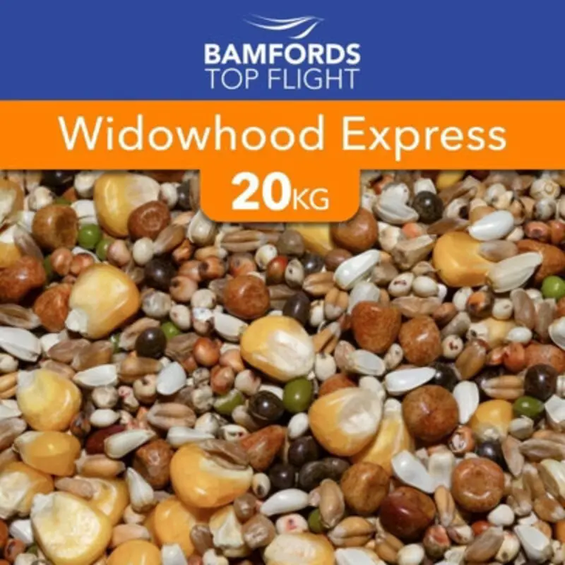 B&Q Bamfords Top Flight Widowhood Express Racing Pigeon Food 20Kg