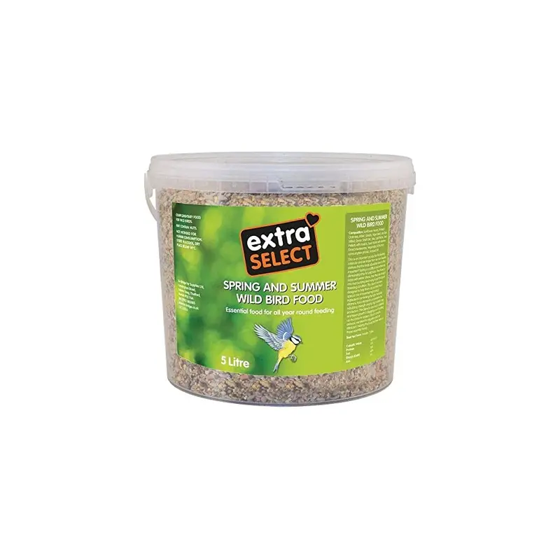 Extra Select Spring And Summer Mix Wild Bird Food Tub, Litre Size 5