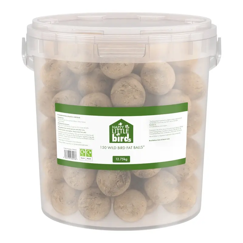 Happy Little Bird Wild Bird Fat Balls X150