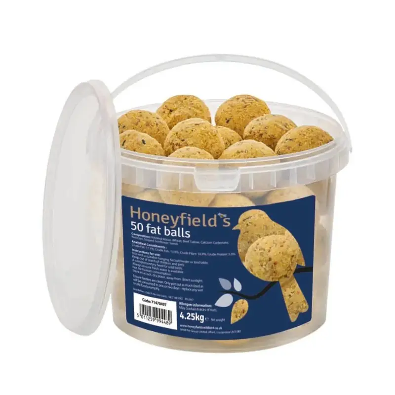 Marriages Unisex Black Honeyfields Fat Balls - Tub Of 50