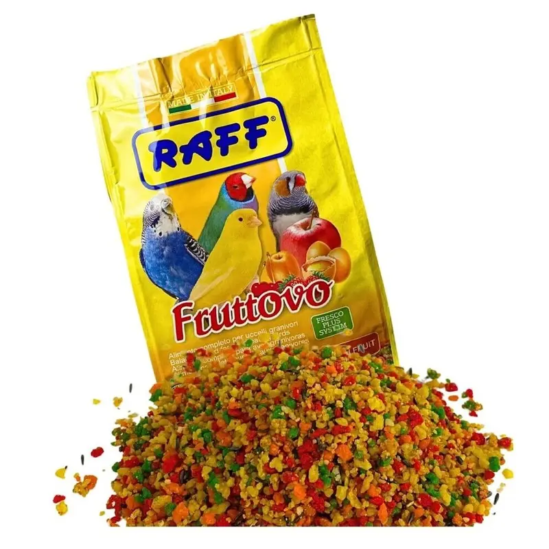 New Raff Fruttovo With Fruit And Egg - Natural Bird Food For Birds 400G