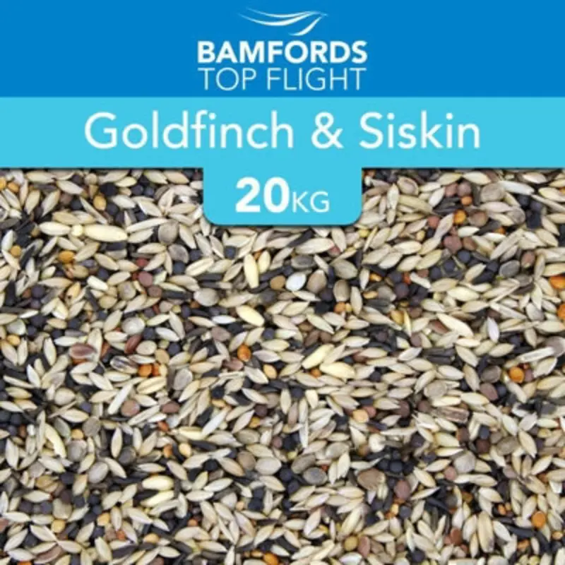 B&Q Bamfords Goldfinch & Siskin Aviary Bird Food 20Kg