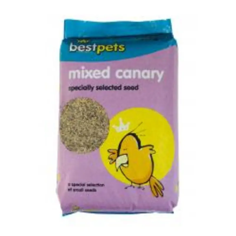 Bestpets Mixed Canary Seed - Black/Yellow 20Kg