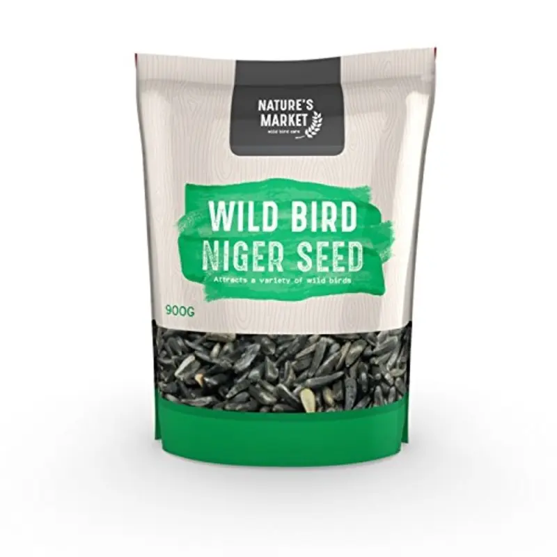 Kingfisher Transparent Natures Market Niger Seed Bag, Killogram Size 0.9