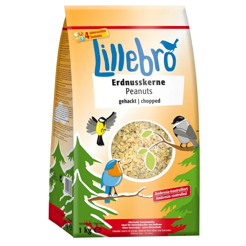 Lillebro Chopped Peanuts - 3Kg