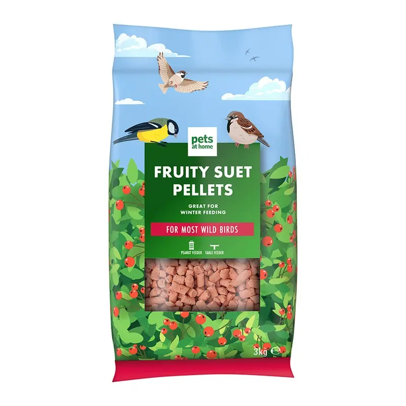 Pets At Home Fruity Suet Pellets Wild Bird Food 3Kg