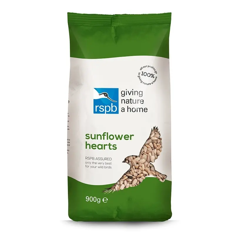 Rspb Sunflower Hearts Wild Bird Food 900G
