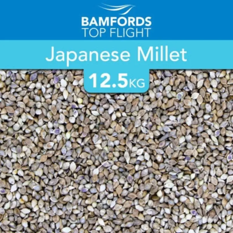 B&Q Bamfords Japanese Millet Bird Seed 12.5Kg