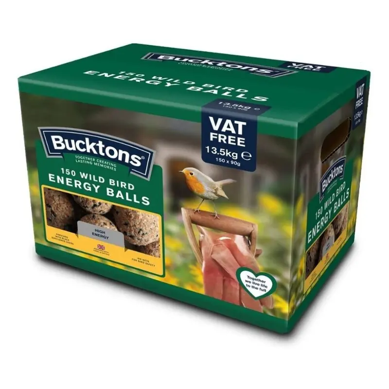 Bucktons 150X Energy Balls - Botts Pond (Box Of 150)