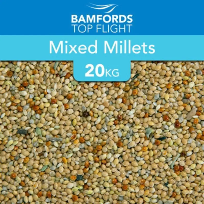 B&Q Bamfords Mixed Millet Bird Seed 20Kg
