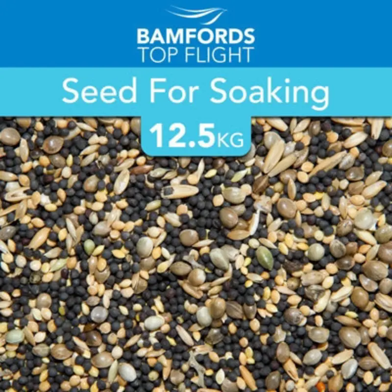 B&Q Bamfords Seeds For Soaking Bird Seed 12.5Kg