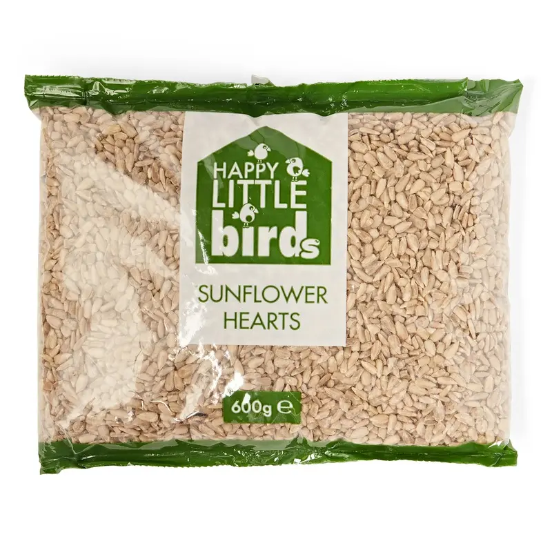 Happy Little Bird Wild Bird Sunflower Hearts 600G