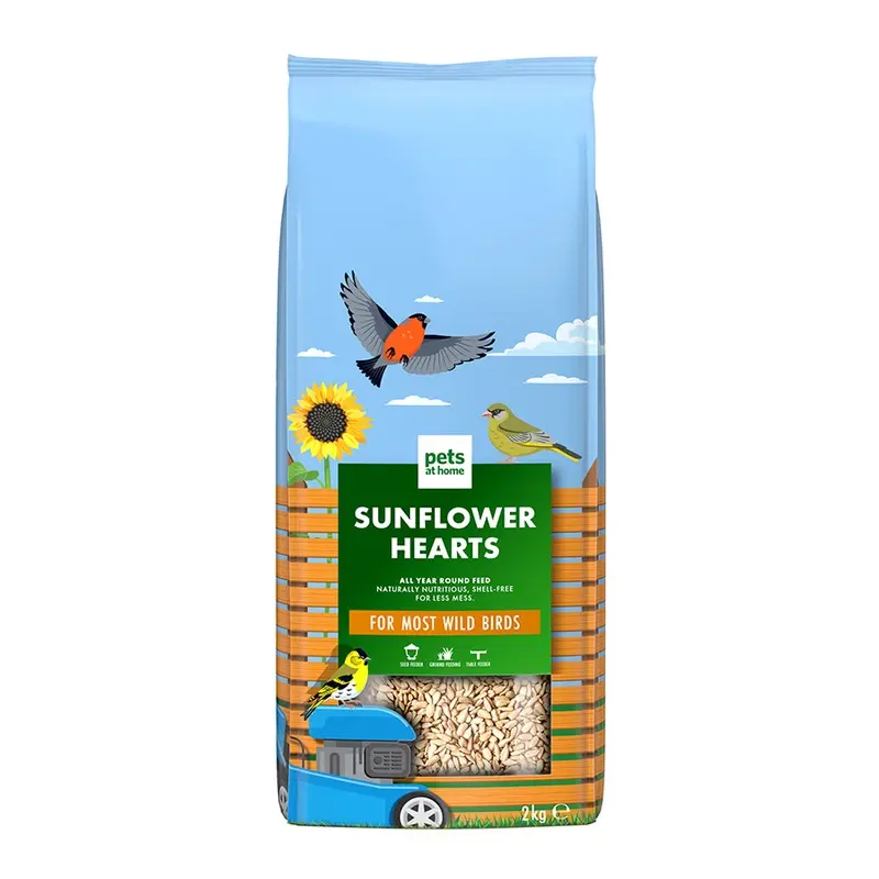 Pets At Home Sunflower Hearts Wild Bird Seeds & Nuts 2Kg