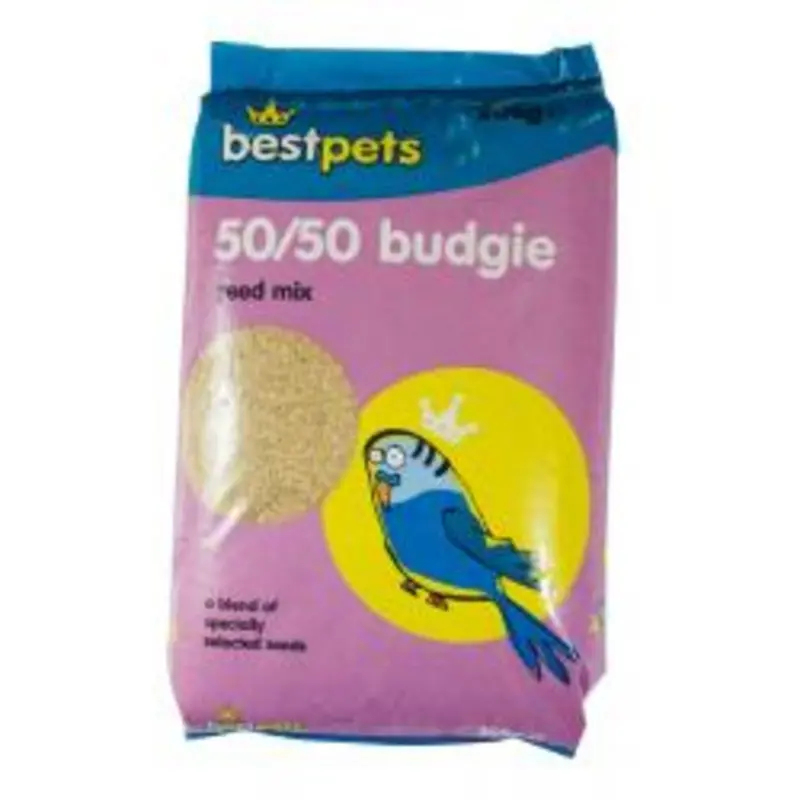 Bestpets 50/50 Budgie Seed Mix - 20Kg