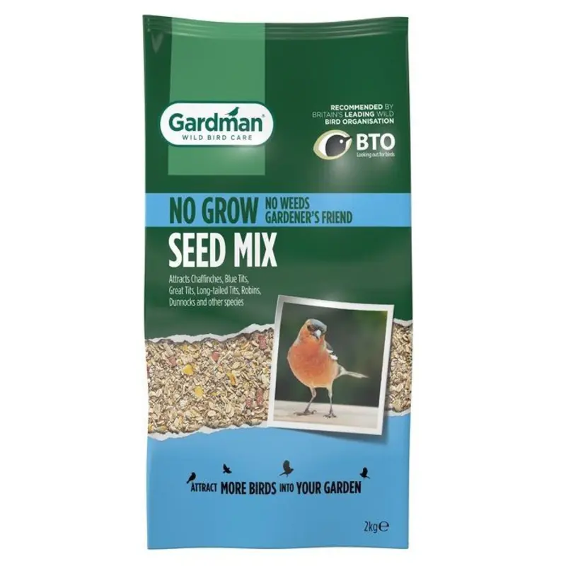 Gardman No Grow Seed Mix - Blue 2Kg