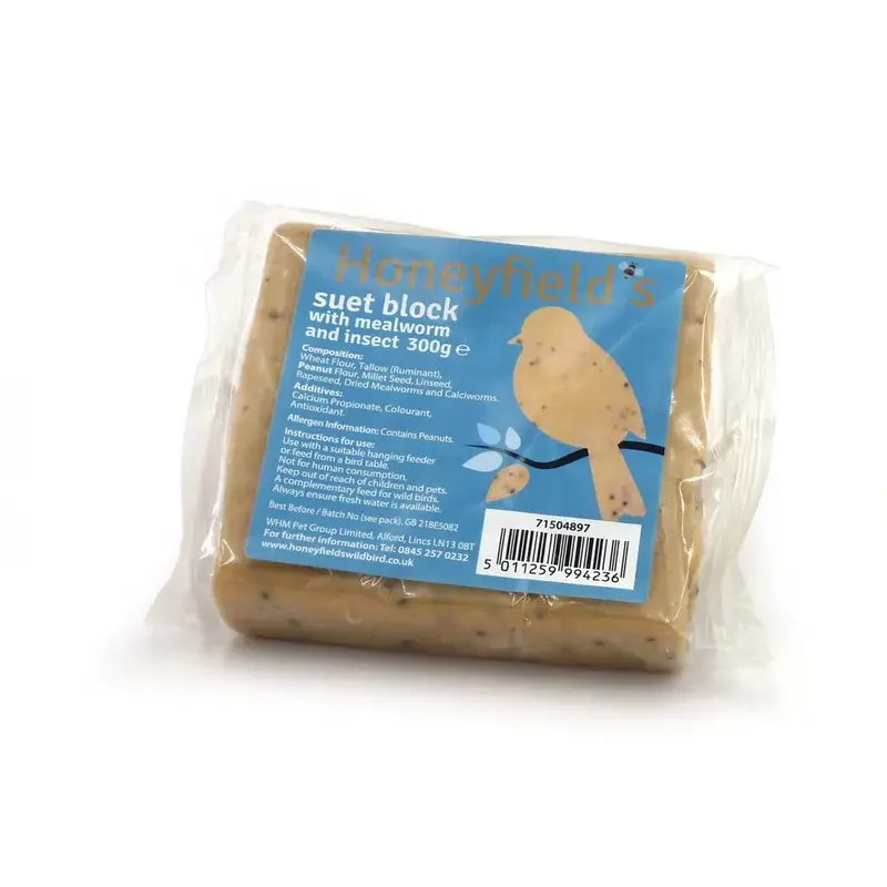 Marriages Unisex Black Suet Block Mealworm And Insect 300G