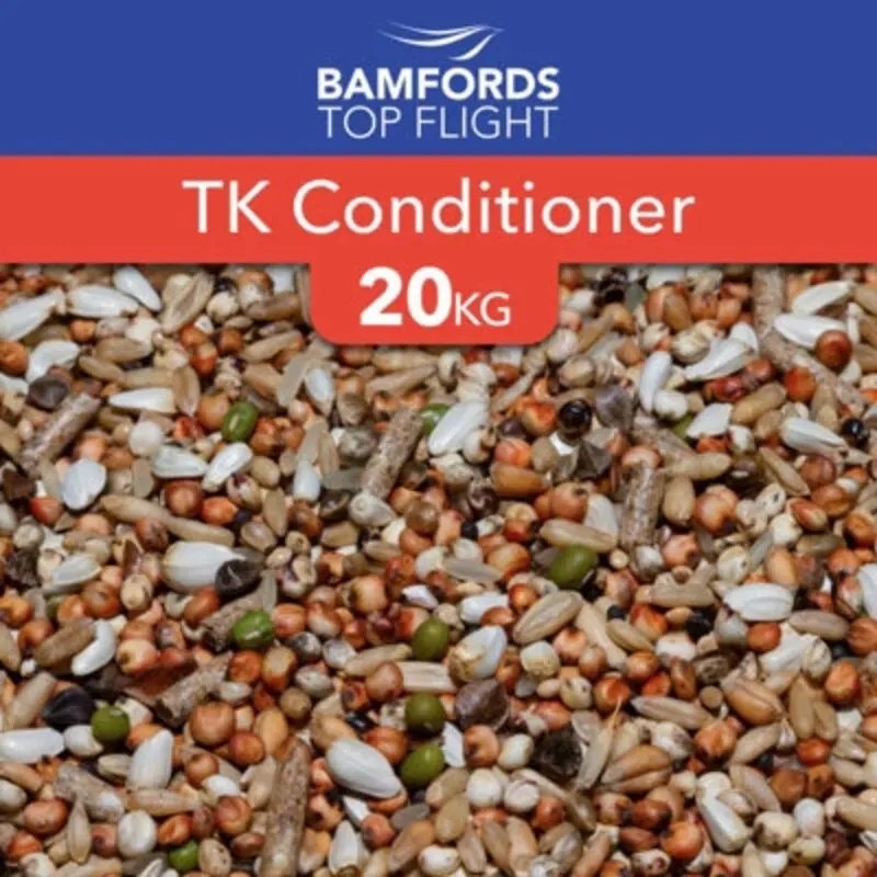 B&Q Bamfords Top Flight Tk Conditioner Racing Pigeon Food 20Kg