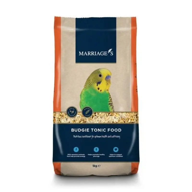 Marriages Budgie Tonic Food - Orange/Yellow 1Kg