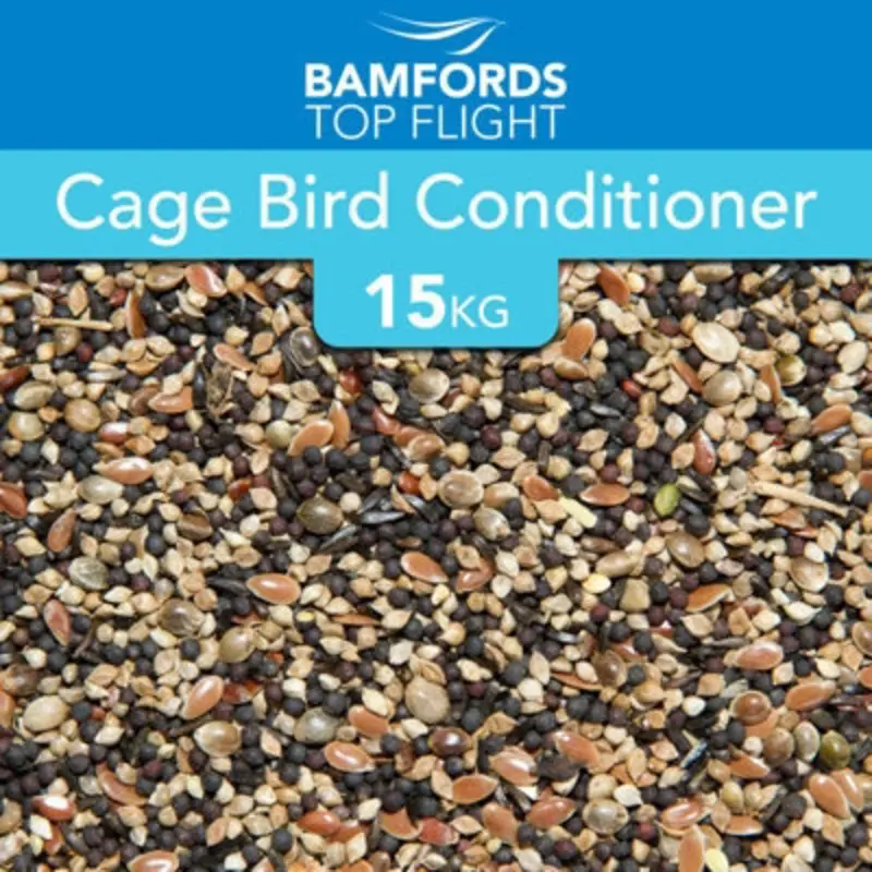 B&Q Bamfords Cagebird Conditioner Aviary Bird Food 15Kg