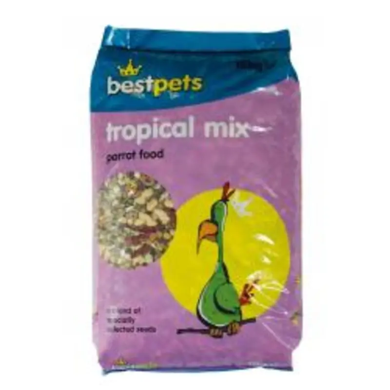Bestpets Tropical Parrot Mix - 15Kg