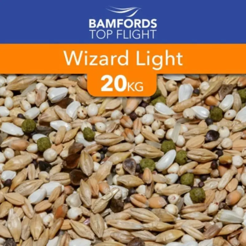 B&Q Bamfords Top F Wizard  Racing Pigeon Food 20Kg Light