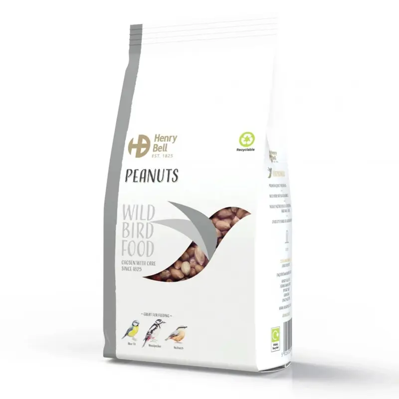 Henry Bell Blue Peanuts For Garden Birds - Wild Bird Food - : 1Kg