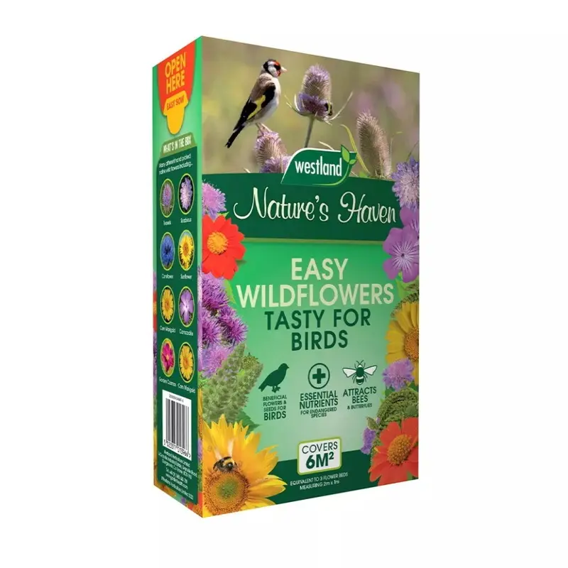 Unwins Natures Haven Easy Wildflowers Tasty For Birds All In One Beneficial Flowers