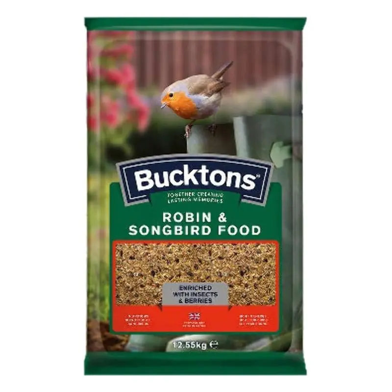 Bucktons Store Bucktons Robin And Songbird Seed Mix, 12.55 Kg 12.55Kg